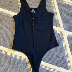Wild Fable Black Bodysuit